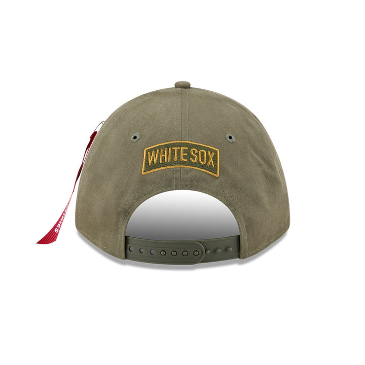 New Era หมวกรุ่น Alpha Industrial X Mlb Chicago White Sox 9Forty M Crown A-Frame Cap