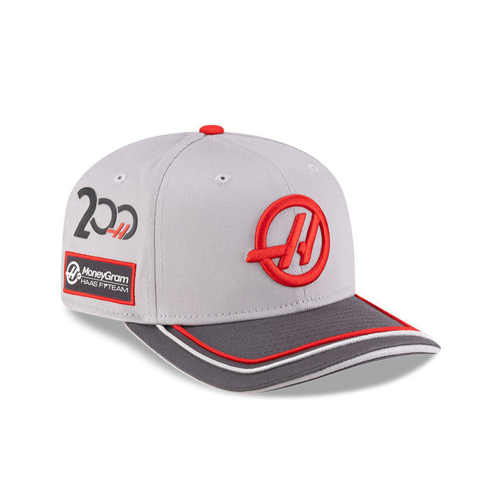 New Era หมวกรุ่น Haas Formula 1 Haas 200Th Race Special Graphite 9Seventy Stretch-Snap Cap