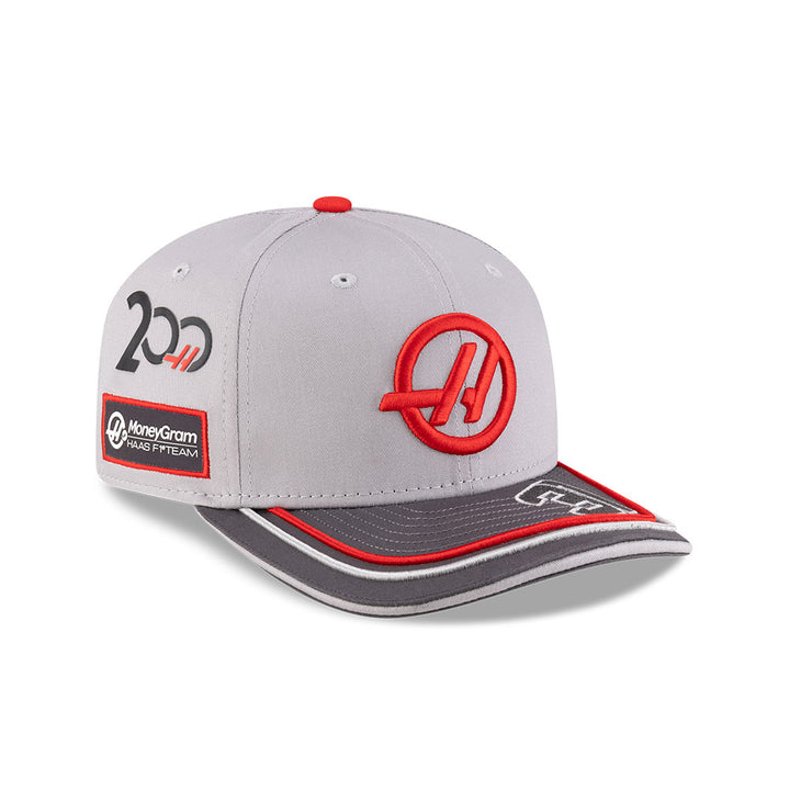 New Era หมวกรุ่น Haas Formula 1 Haas 200Th Race Special Graphite 9Seventy Stretch-Snap Cap
