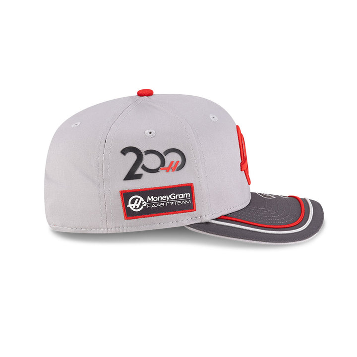 New Era หมวกรุ่น Haas Formula 1 Haas 200Th Race Special Graphite 9Seventy Stretch-Snap Cap