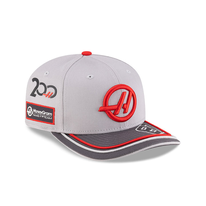 New Era หมวกรุ่น Haas Formula 1 Haas 200Th Race Special Graphite 9Seventy Stretch-Snap Cap