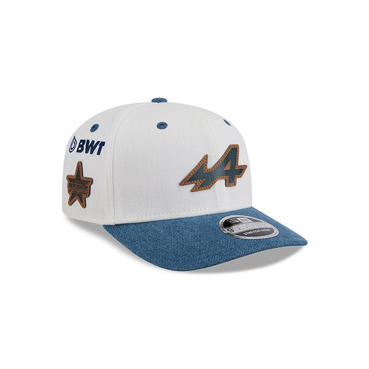 New Era หมวกรุ่น Alpine Racing Austin Motorsport Light Beige 9Seventy Stretch Snap Cap