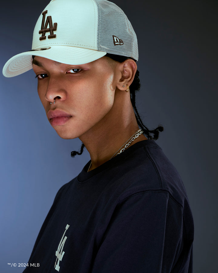 New Era เสื้อยืดแขนสั้นรุ่น Los Angeles Dodgers Color Era Oceanside Blue Short Sleeve T-Shirt