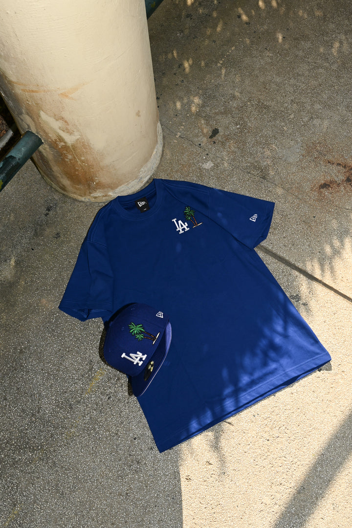 New Era เสื้อยืดแขนสั้นรุ่น 59Fifty Pack - Mlb City Los Angeles Dodgers Light Royal Short Sleeve T-Shirt
