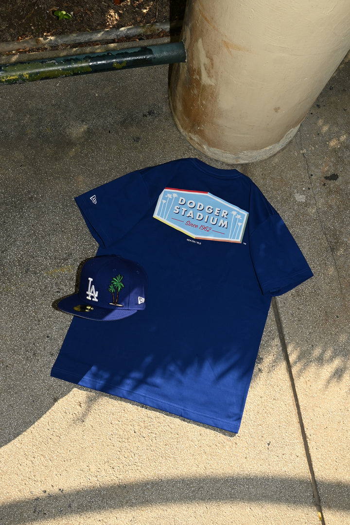 New Era เสื้อยืดแขนสั้นรุ่น 59Fifty Pack - Mlb City Los Angeles Dodgers Light Royal Short Sleeve T-Shirt