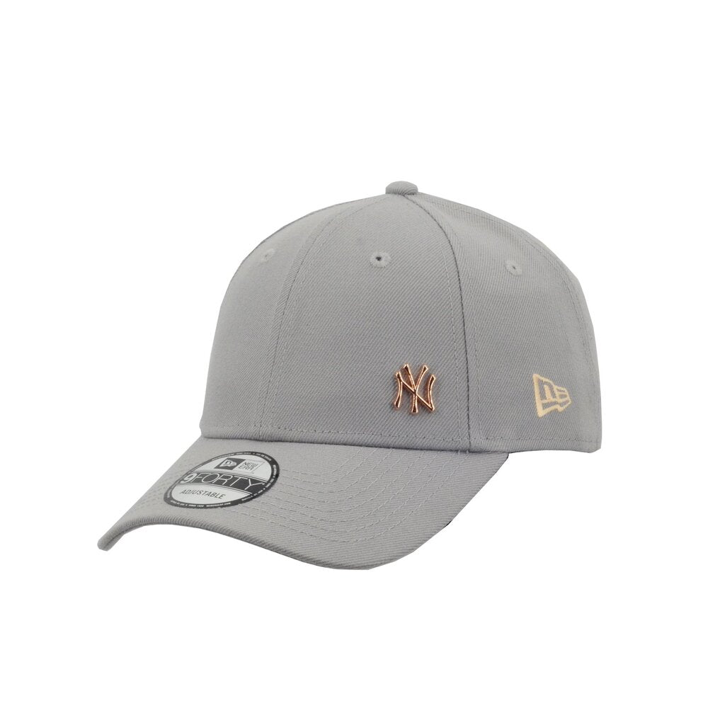 New Era หมวกรุ่น New York Yankees Rose Gold Mini Logo Gray 9Forty Cap