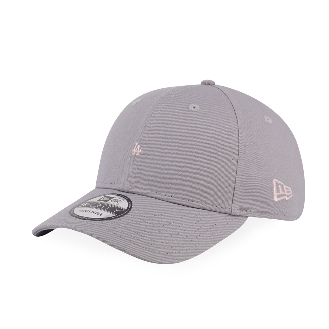 New Era หมวกรุ่น 9Forty MLB Micro Logo Los Angeles Dodgers Gray