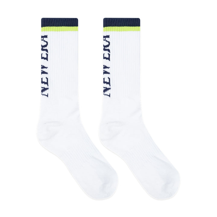 New Era Sports Club - Tennis Cyber Green / White Socks (2 Pairs)