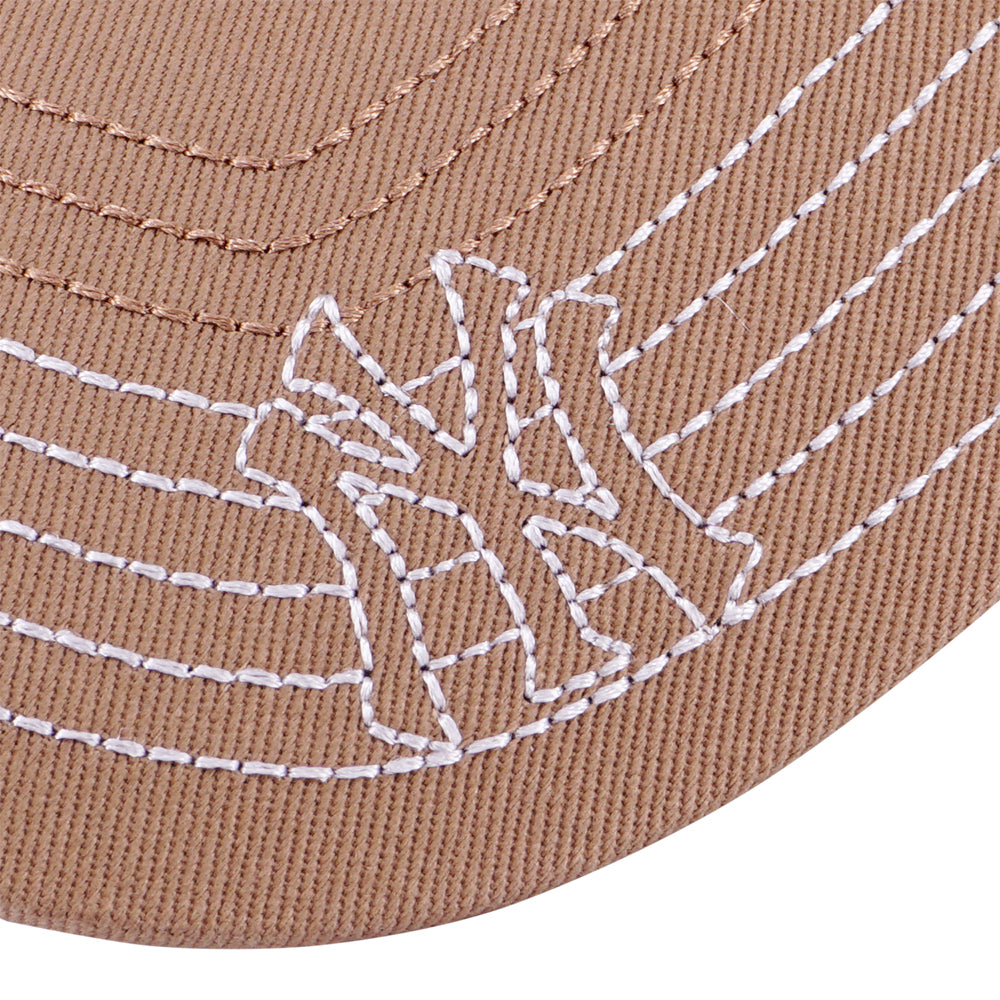 New Era หมวกรุ่น New York Yankees Mlb Contrast Stitching Khaki 9Forty Cap