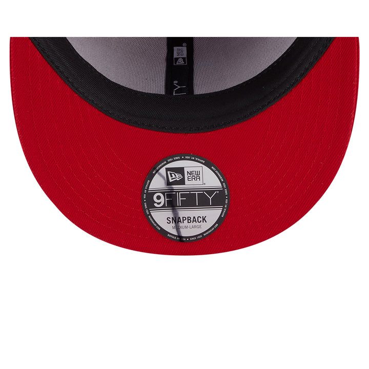 New Era หมวกรุ่น BOSTON RED SOX MLB VISOR SCARLET 9FIFTY CAP