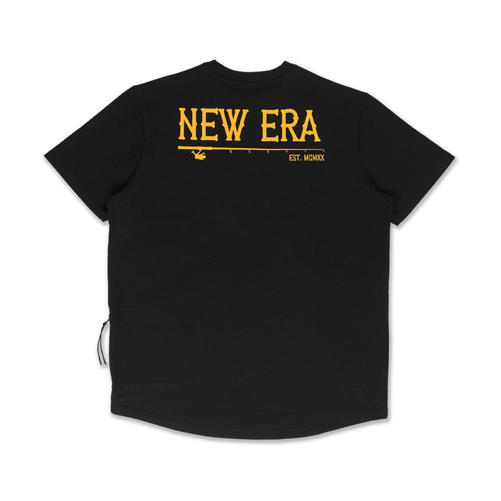 New Era เสื้อยืดแขนสั้นรุ่น New Era Outdoor Fishing Black Performance Short Sleeve T-Shirt