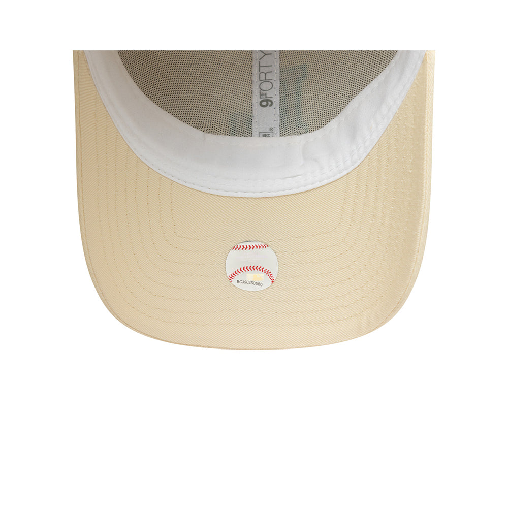 New Era หมวกรุ่น LOS ANGELES DODGERS TEAM OUTLINE 9FORTY LIGHT CREAM 9FORTY CAP