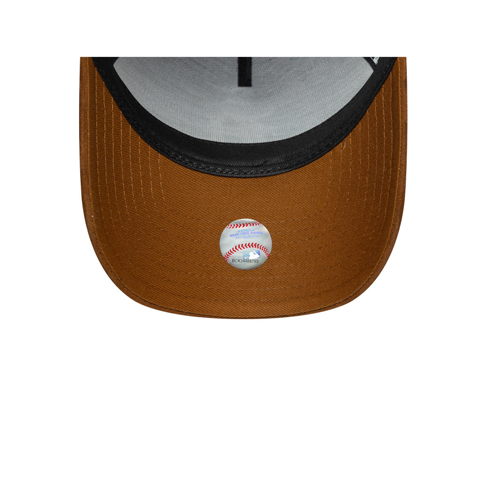 New Era หมวกรุ่น DETROIT TIGERS SUEDE VISOR EFRAME NAVY 9FORTY E-FRAME CAP