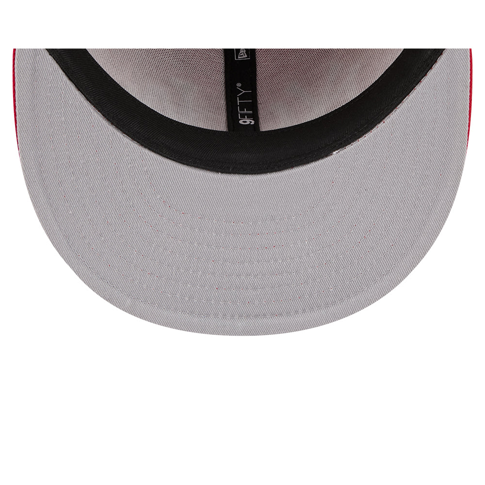 New Era หมวกรุ่น NEW YORK YANKEES & LOS ANGELES DODGERS MLB TWO TEAM SCARLET 9FIFTY CAP