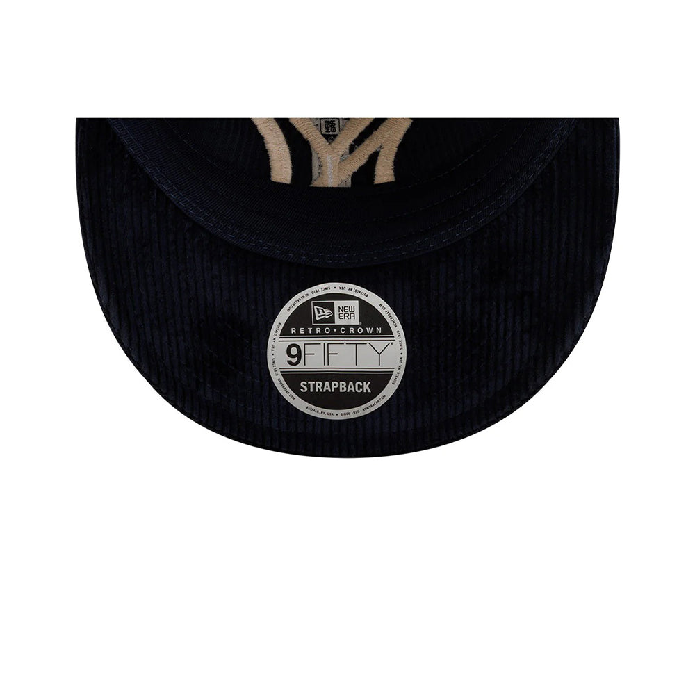 New Era หมวกรุ่น RALPH LAUREN x MLB NEW YORK YANKEES CO NAVY 9FIFTY RETRO CROWN CAP
