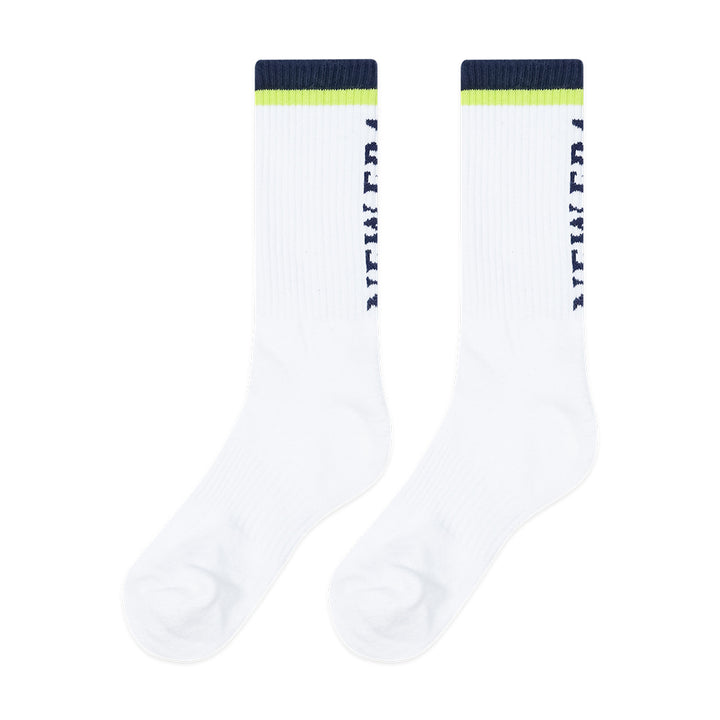 New Era Sports Club - Tennis Cyber Green / White Socks (2 Pairs)