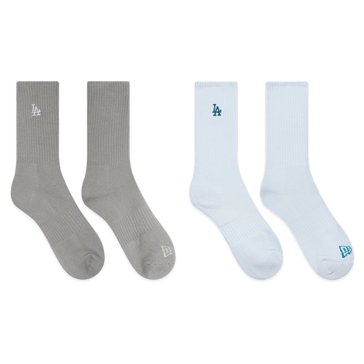 ถุงเท้า New Era รุ่น Los Angeles Dodgers Color Era Pebble And Silver Snow Socks