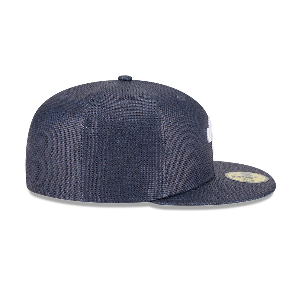 หมวกแก๊ป New Era รุ่น New Era Raffia Navy 59Fifty Cap