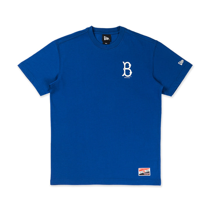 เสื้อยืดแขนสั้น New Era รุ่น Brooklyn Dodgers Cooperstown League Mix Game Day Light Royal Short Sleeve T-Shirt