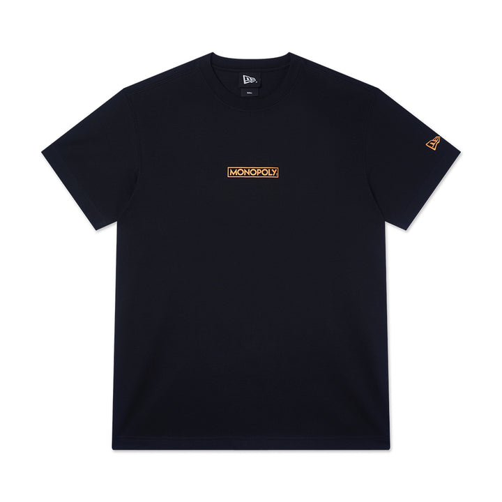 New Era เสื้อยืดแขนสั้นรุ่น New Era X Monopoly Monopoly Black Short Sleeve Tee Apparel