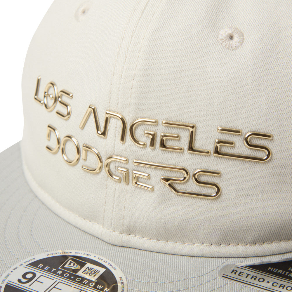 New Era หมวกรุ่น New Era X Hajime Sorayama Los Angeles Dodgers 2-Tone Silver Visor Ivory Rc 9Fifty Cap