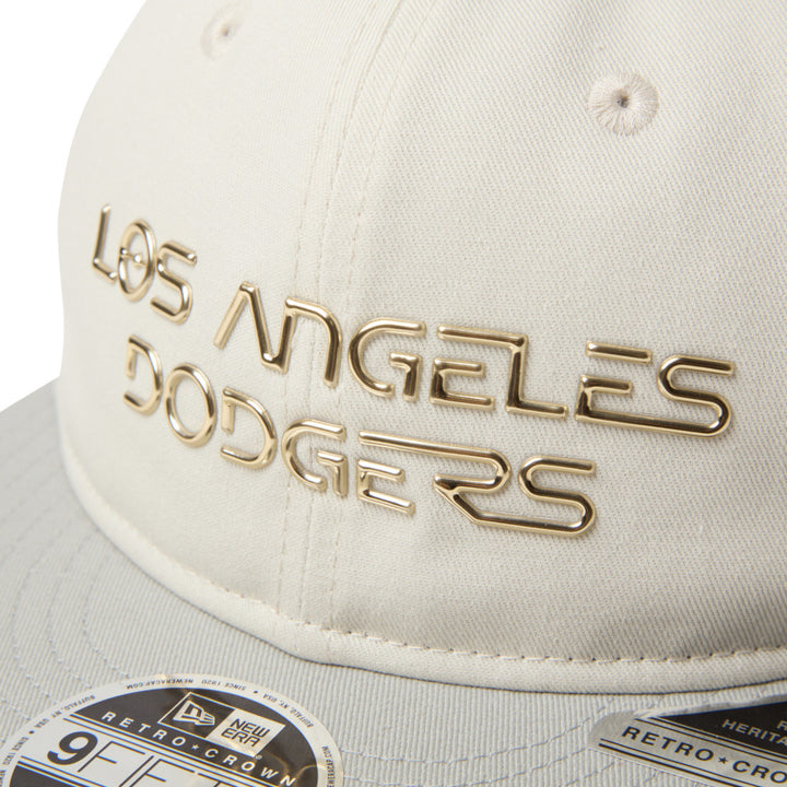 New Era หมวกรุ่น New Era X Hajime Sorayama Los Angeles Dodgers 2-Tone Silver Visor Ivory Rc 9Fifty Cap