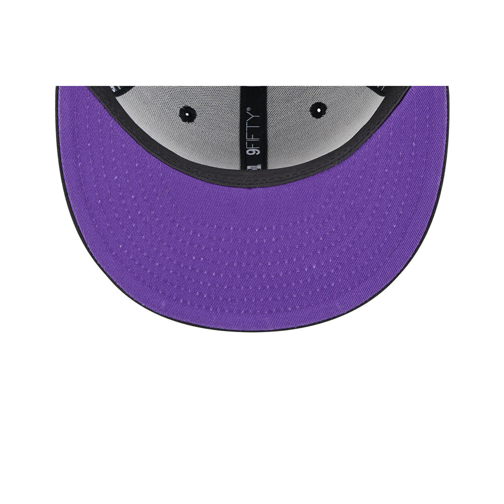 New Era หมวกรุ่น LOS ANGELES LAKERS SPLIT LOGO 9FIFTY BLACK 9FIFTY CAP