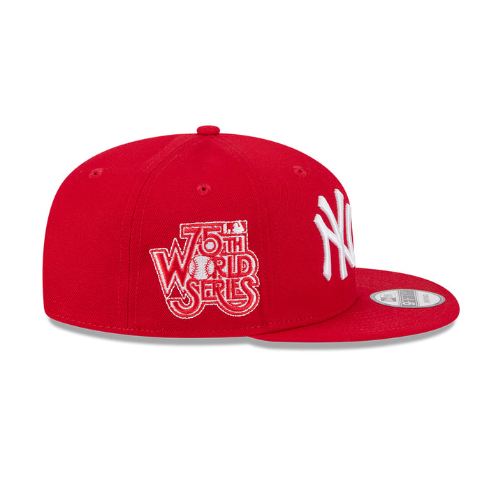 New Era หมวกรุ่น NEW YORK YANKEES & LOS ANGELES DODGERS MLB TWO TEAM SCARLET 9FIFTY CAP