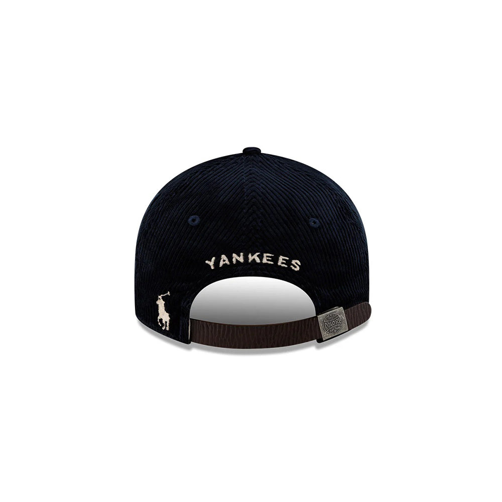 New Era หมวกรุ่น RALPH LAUREN x MLB NEW YORK YANKEES CO NAVY 9FIFTY RETRO CROWN CAP