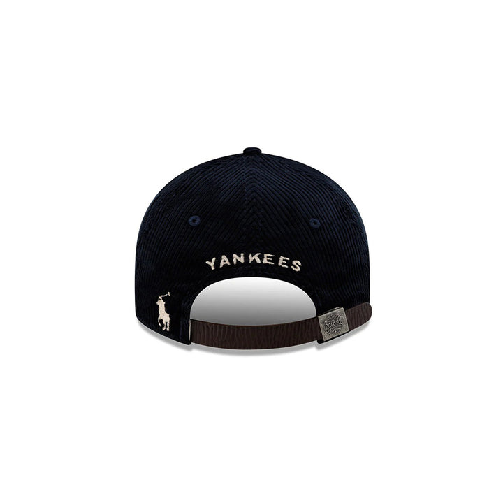 New Era หมวกรุ่น RALPH LAUREN x MLB NEW YORK YANKEES CO NAVY 9FIFTY RETRO CROWN CAP