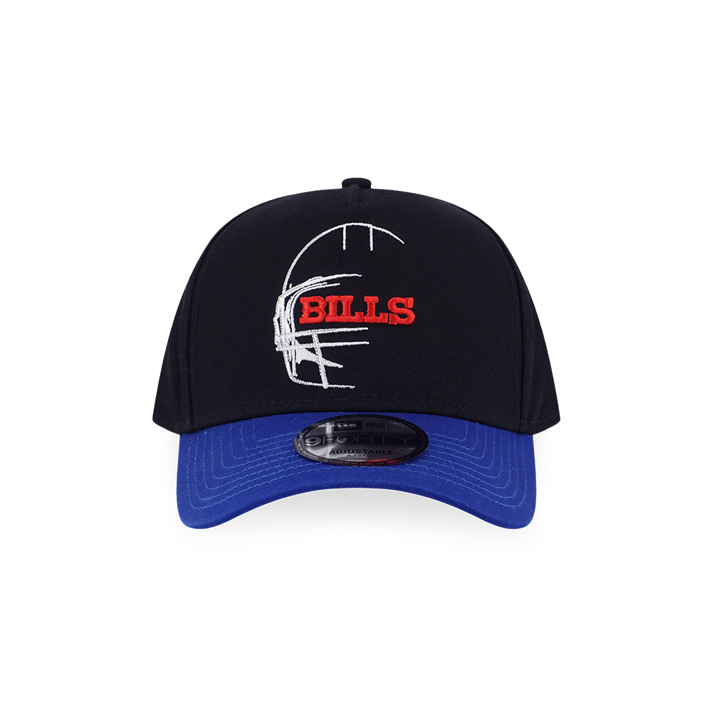 New Era หมวกรุ่น BUFFALO BILLS NFL OVERSIZED BLACK 9FORTY AF CAP