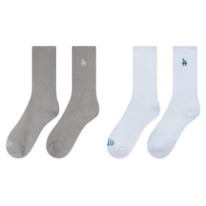ถุงเท้า New Era รุ่น Los Angeles Dodgers Color Era Pebble And Silver Snow Socks