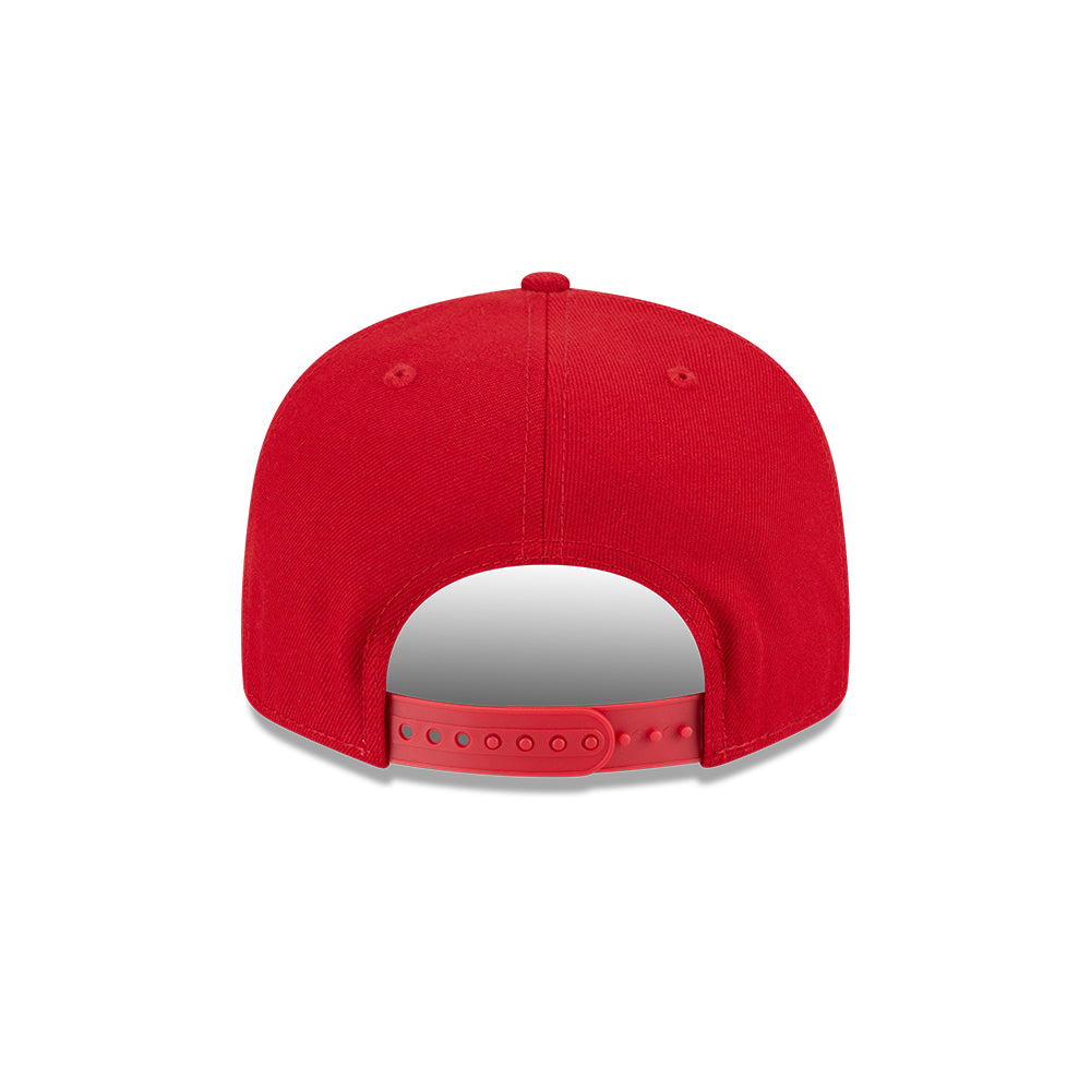 New Era หมวกรุ่น BOSTON RED SOX MLB VISOR SCARLET 9FIFTY CAP