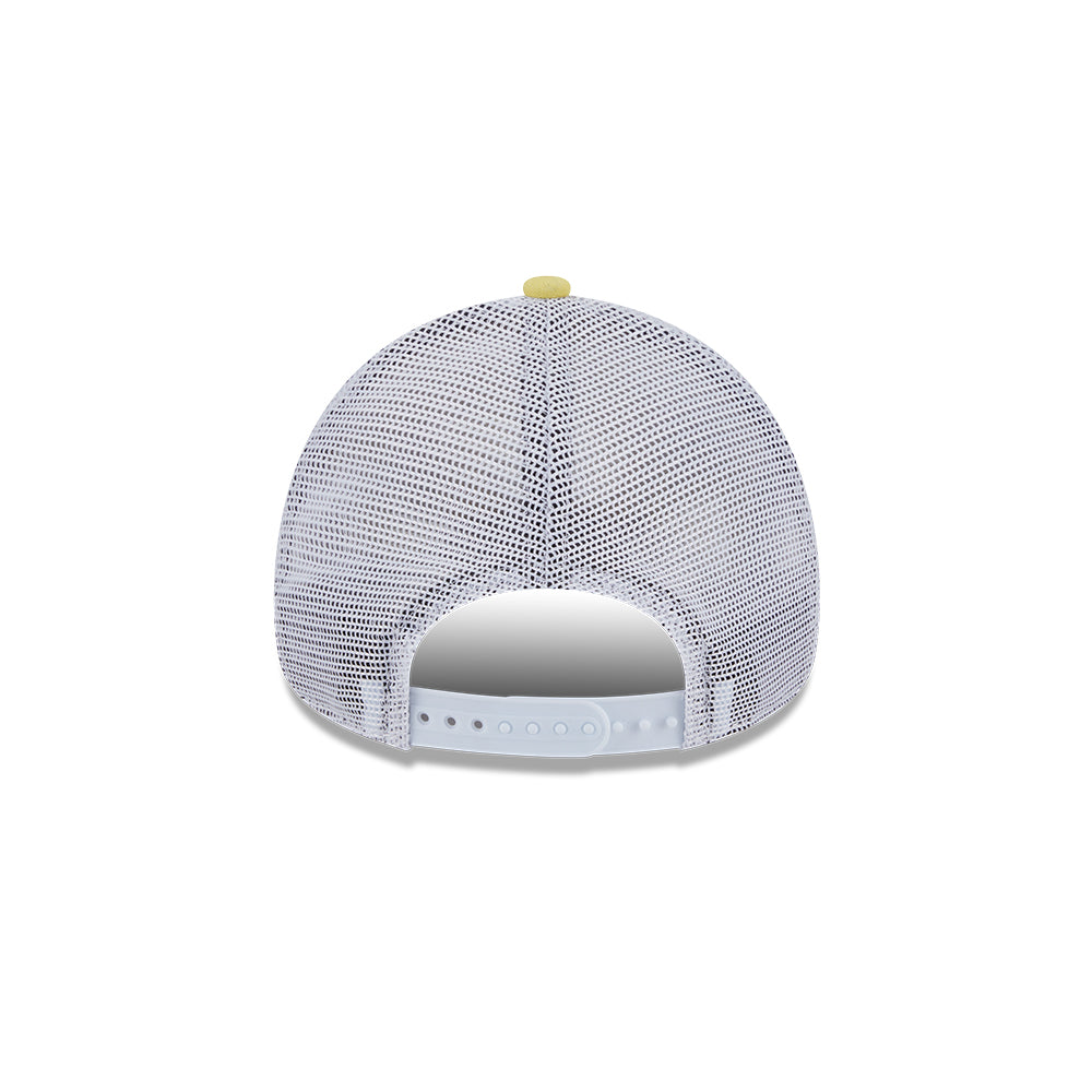 New Era หมวกรุ่น LOS ANGELES DODGERS RESORT BABY YELLOW 9FORTY AF TRUCKER CAP