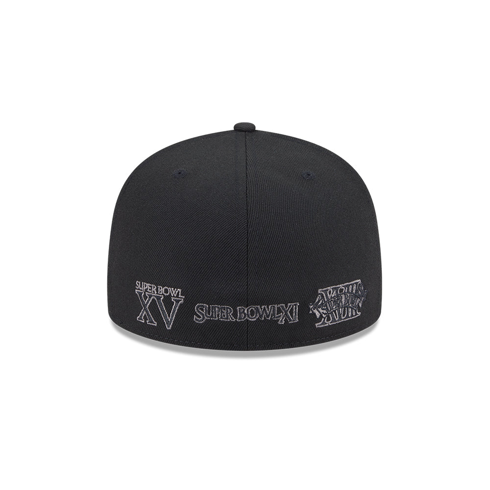 New Era หมวกรุ่น Las Vegas Raiders Black 59Fifty Cap