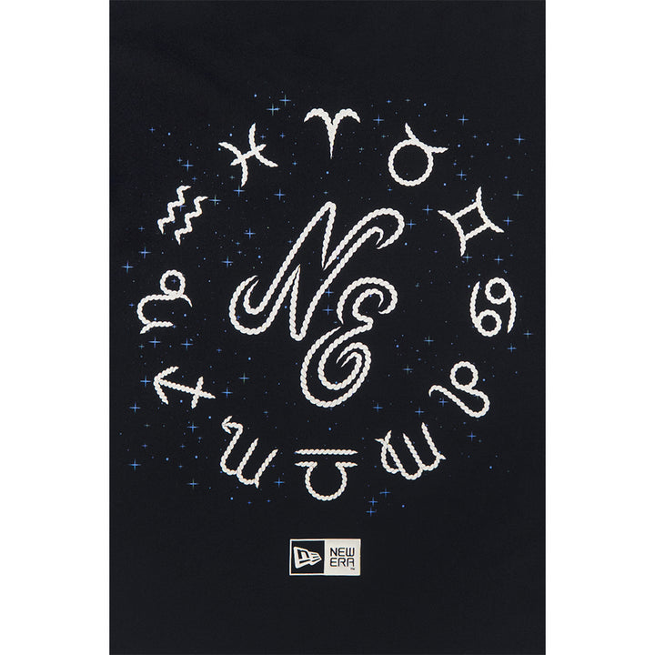 New Era เสื้อยืดแขนสั้นรุ่น NEW ERA ZODIAC SIGN PACK BLACK SHORT SLEEVE TEE