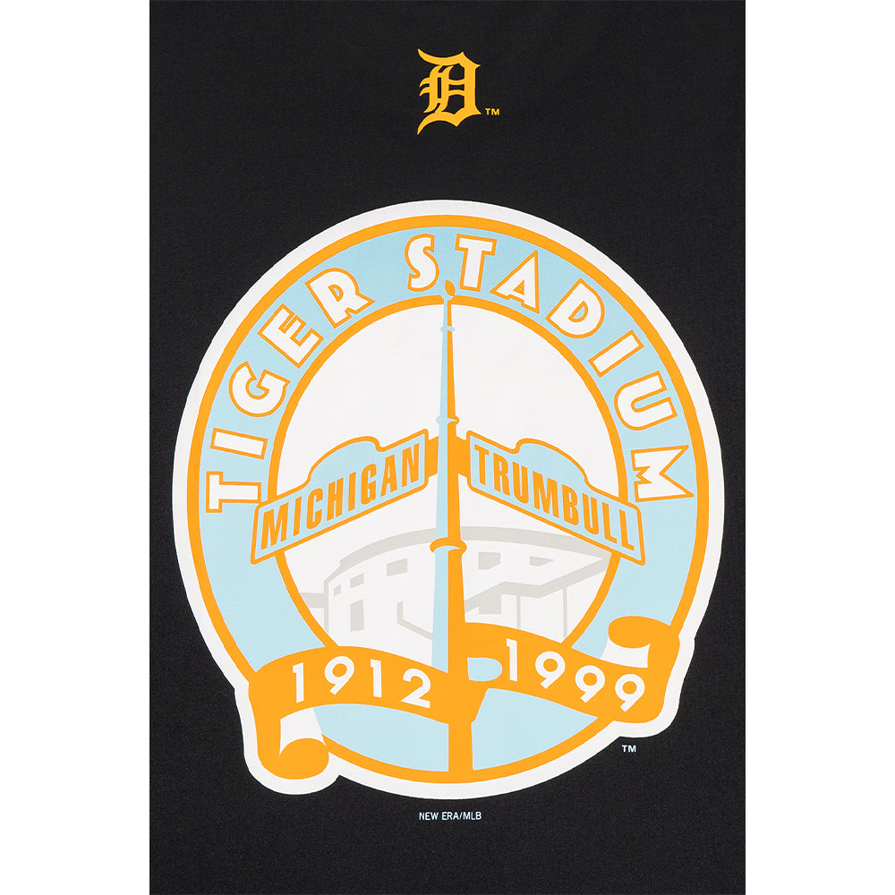 เสื้อยืดแขนสั้น New Era รุ่น 59Fifty Pack - Fire Detroit Tigers Cooperstown Black Short Sleeve T-Shirt