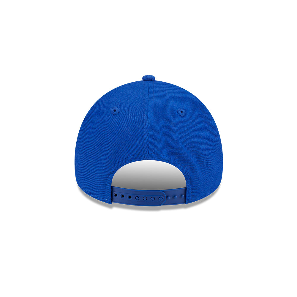 New Era หมวกรุ่น New York Knicks Upside Down Logo Nba Majestic Blue 9Forty Aframe Cap