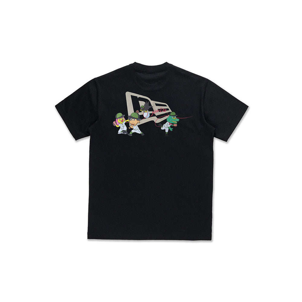 New Era เสื้อยืดแขนสั้นรุ่น New Era X Jao Khun Thong Black Short Sleeve Tee