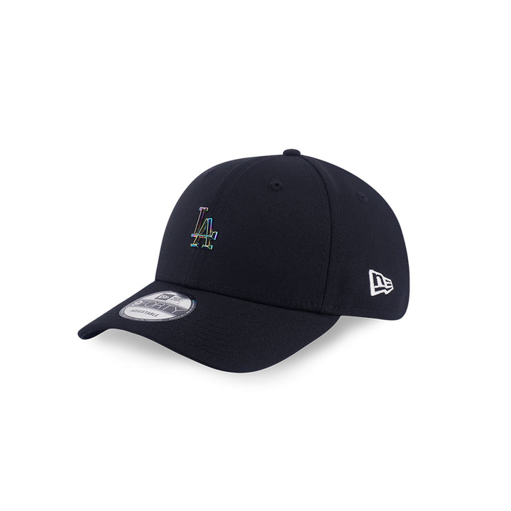 New Era หมวกรุ่น Los Angeles Dodgers Mlb Metal Badge Black 9Forty Cap