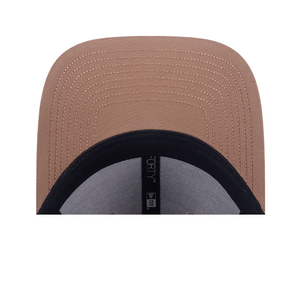 New Era หมวกรุ่น New York Yankees Mlb Contrast Stitching Khaki 9Forty Cap
