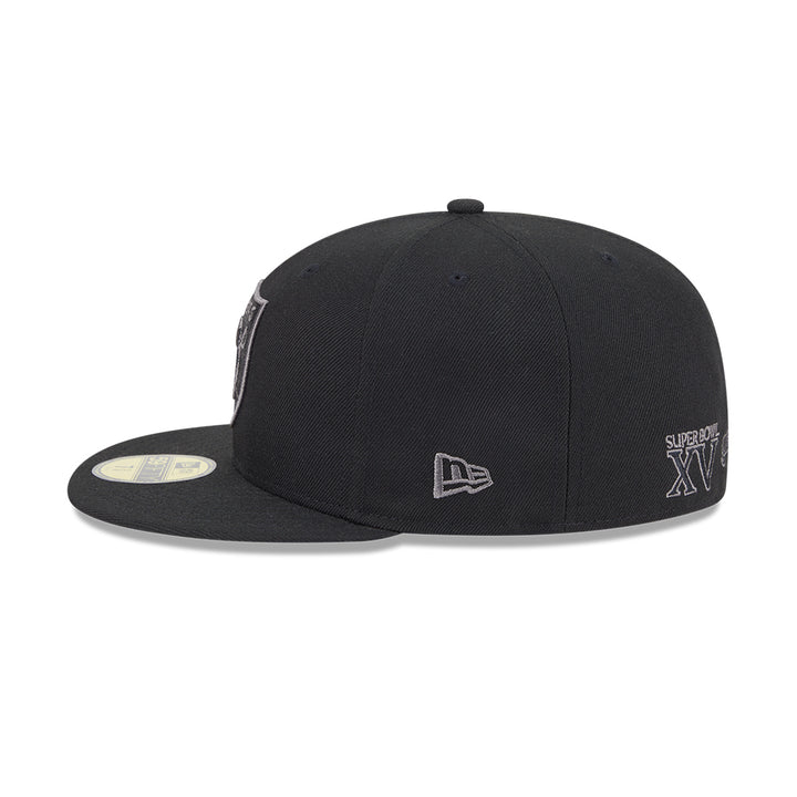 New Era หมวกรุ่น Las Vegas Raiders Black 59Fifty Cap