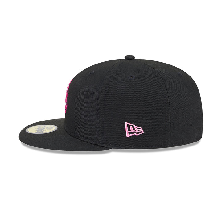 New Era หมวกรุ่น 59Fifty Pack - Neon Glow Boston Red Sox Cooperstown Black 59Fifty Cap