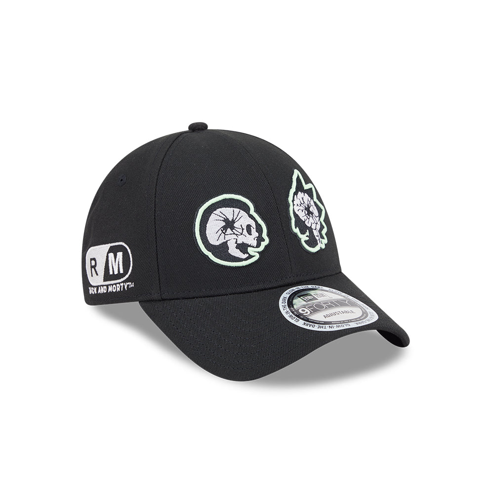 New Era หมวกรุ่น Rick And Morty Brain Black 9Forty Cap