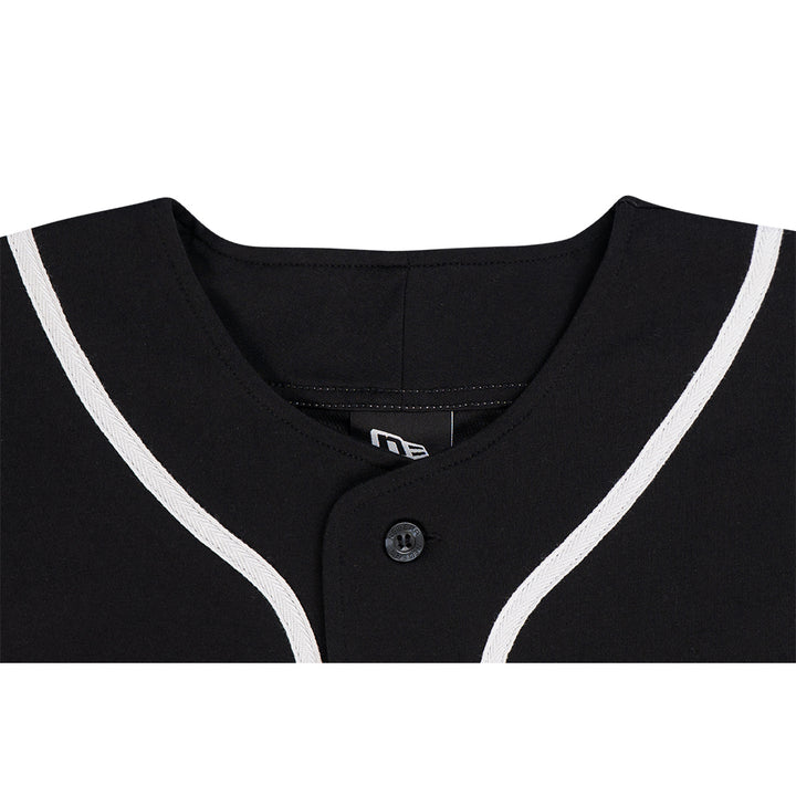 New Era เสื้อเบสบอลรุ่น New Era Black Baseball Jersey