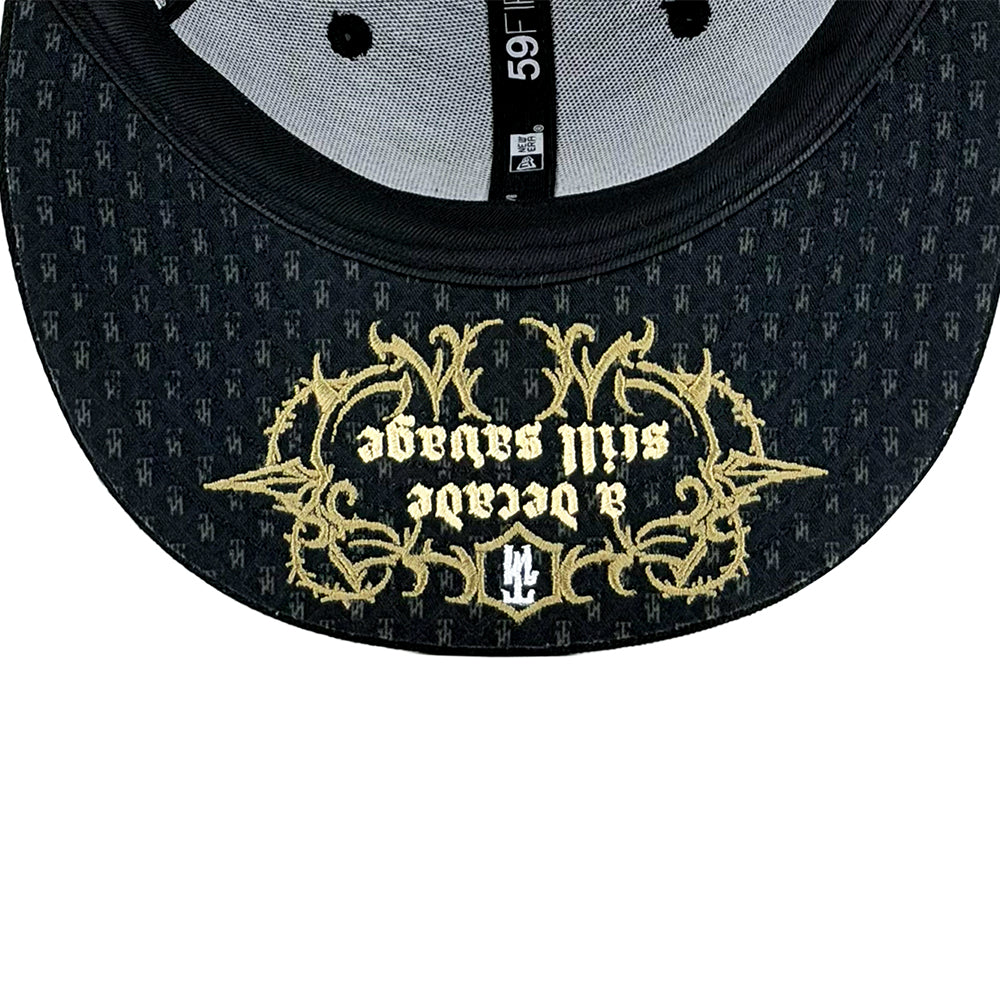หมวกแก๊ป New Era รุ่น New Era X TZ Worldwide Gold Black 59Fifty Cap