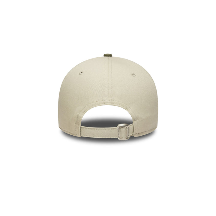 New Era หมวกรุ่น NEW YORK YANKEES SIDE PATCH 2-TONE NEW OLIVE VISOR STONE 9FORTY CAP