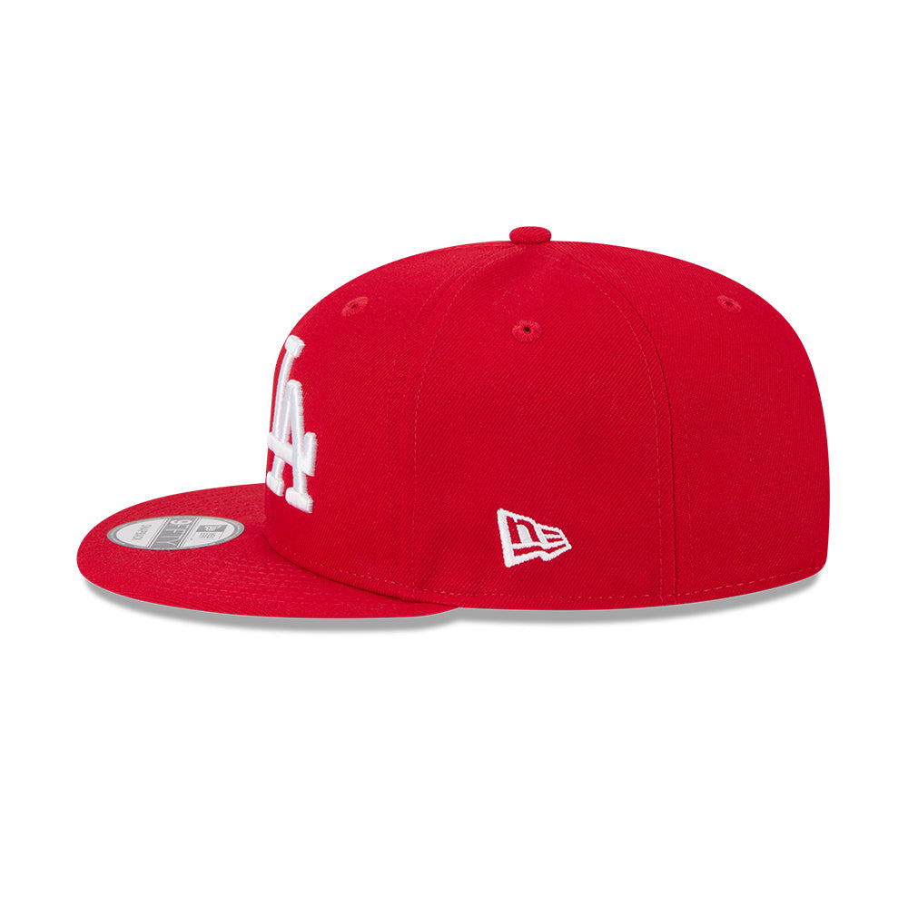 New Era หมวกรุ่น NEW YORK YANKEES & LOS ANGELES DODGERS MLB TWO TEAM SCARLET 9FIFTY CAP
