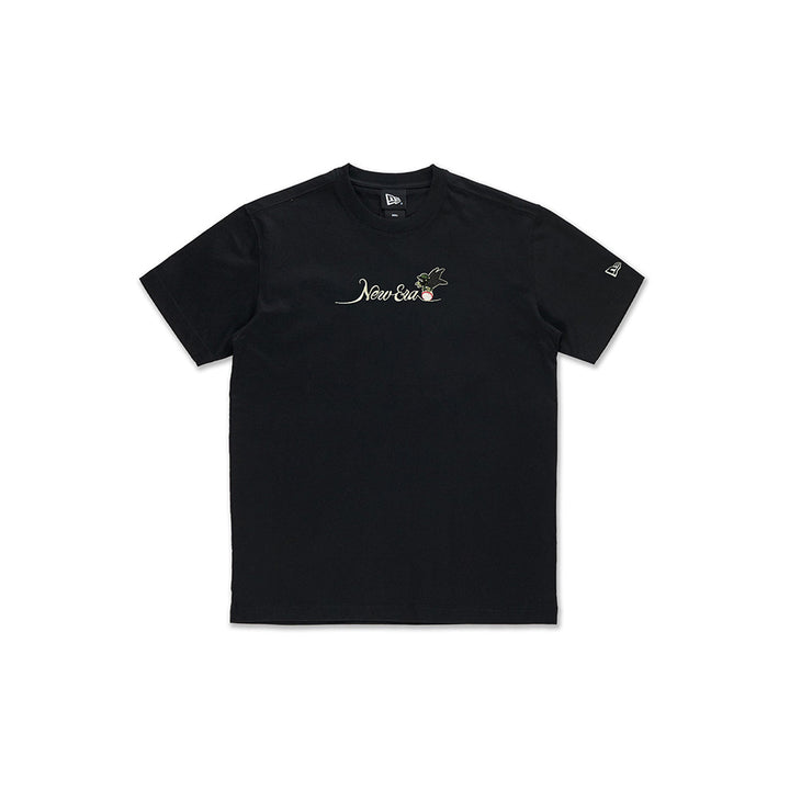 New Era เสื้อยืดแขนสั้นรุ่น New Era X Jao Khun Thong Black Short Sleeve Tee