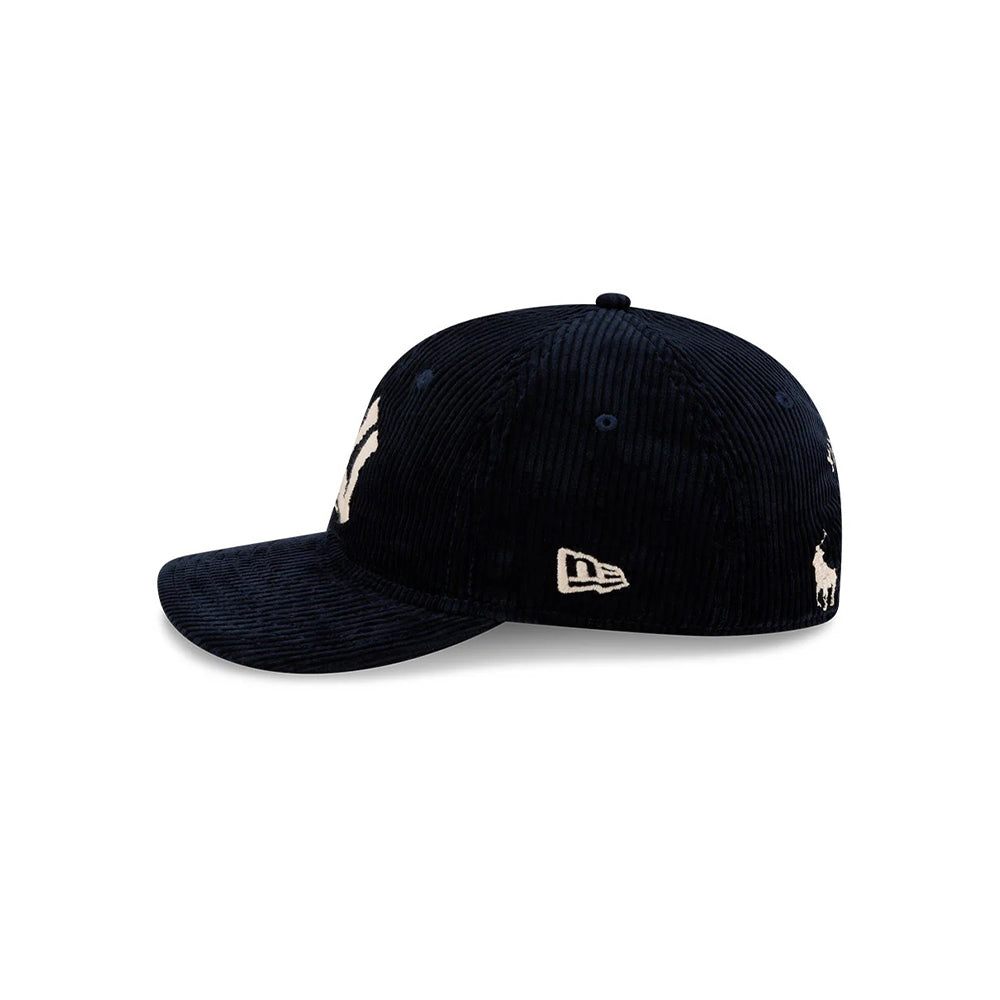 New Era หมวกรุ่น RALPH LAUREN x MLB NEW YORK YANKEES CO NAVY 9FIFTY RETRO CROWN CAP